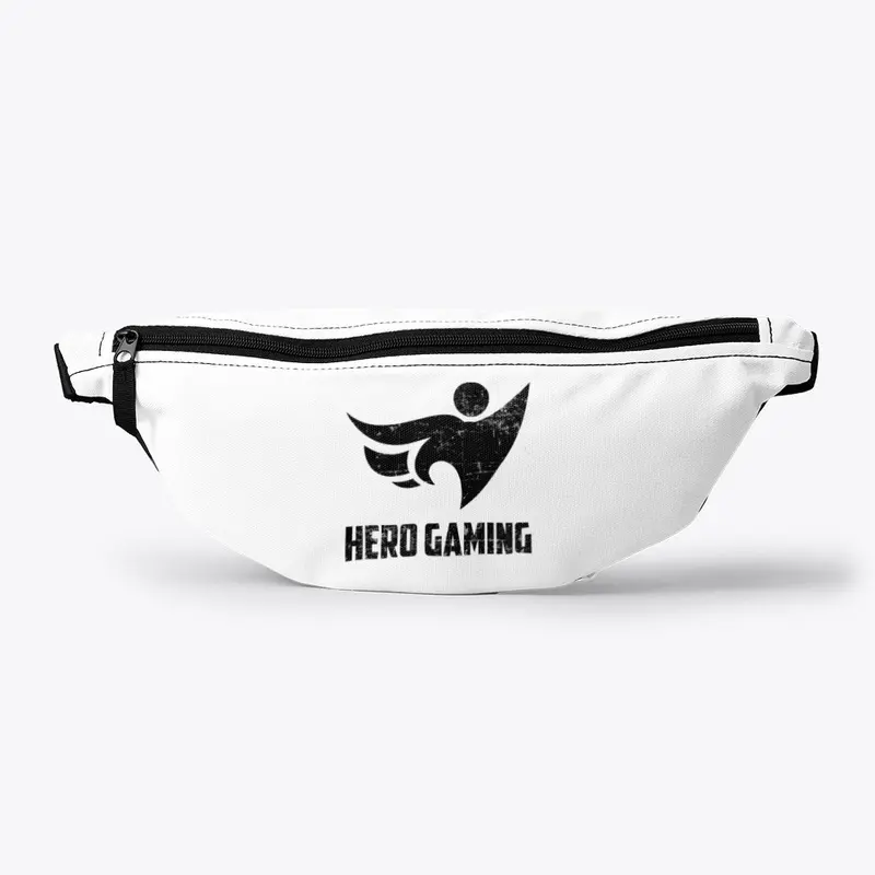 Hero Gaming Black Distressed Lined