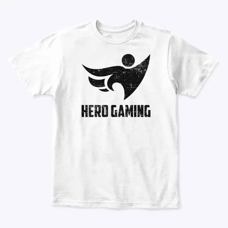 Hero Gaming Black Distressed Lined