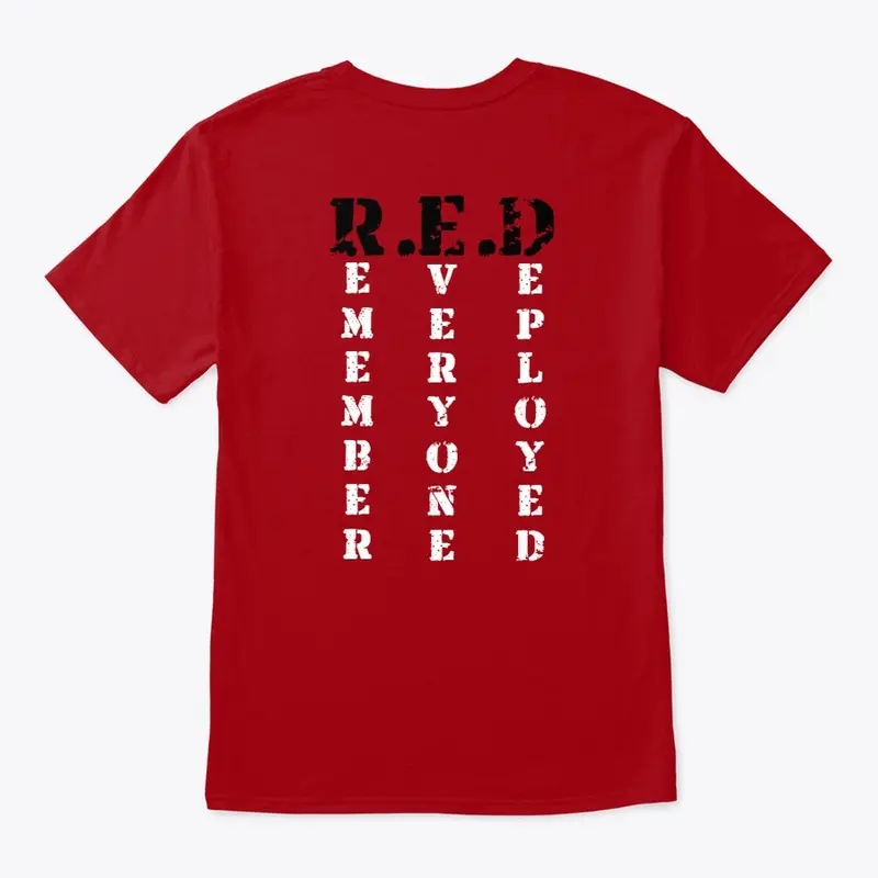 R.E.D. Friday Signature Line