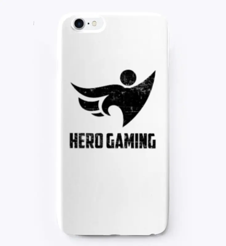 Hero Gaming Black Distressed Lined