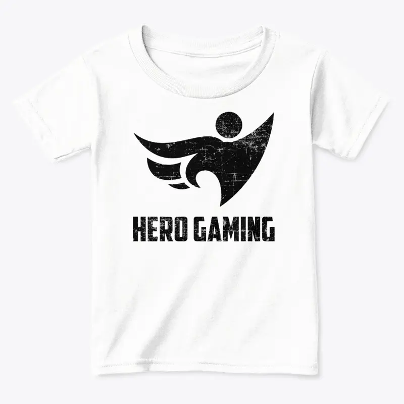 Hero Gaming Black Distressed Lined