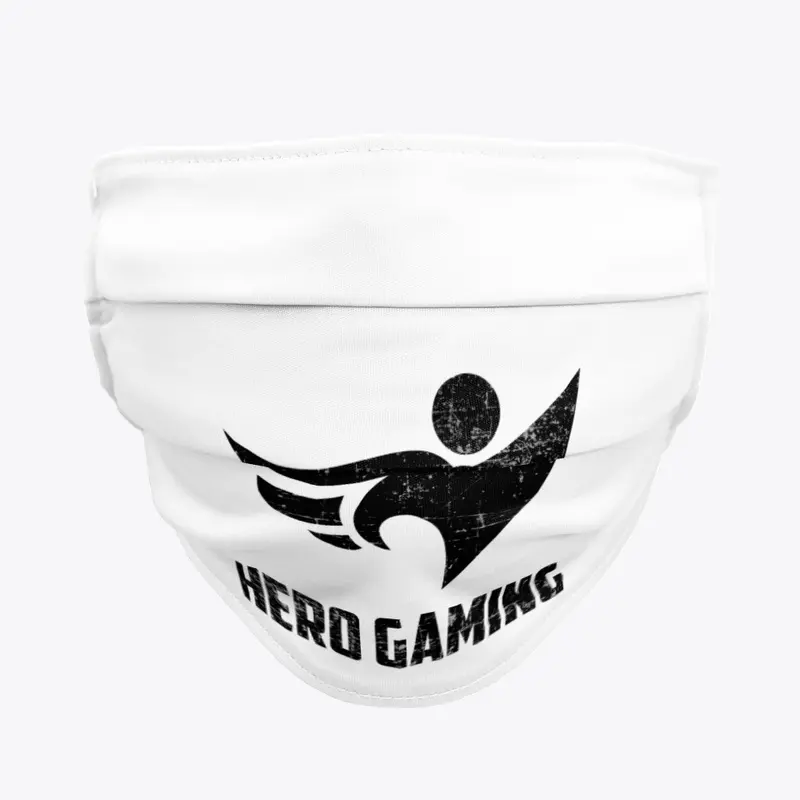 Hero Gaming Black Distressed Lined